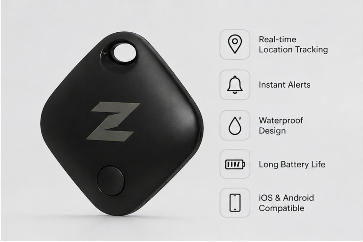 Smart GPS Pet Tracker – Real-Time Location & Safety Tracker for Dogs & Cats