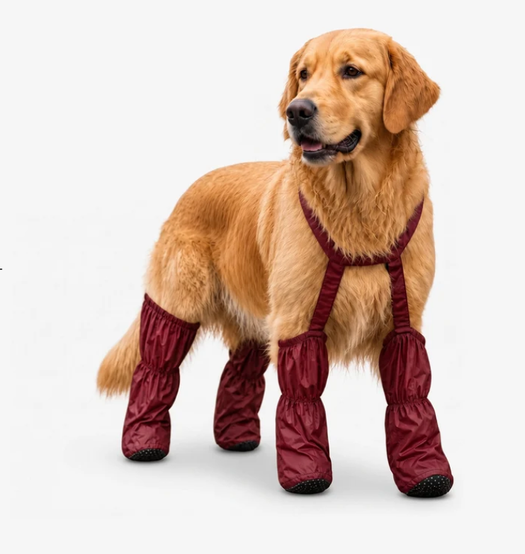 Waterproof Dog Leg Covers – Protective Dog Rain Boots & Paw Covers for Wet, Muddy Walks