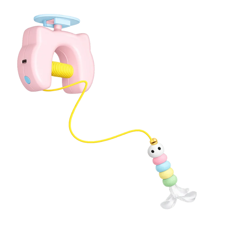 THE AUTOMATIC YO-YO TOY THAT DRIVES CATS WILD